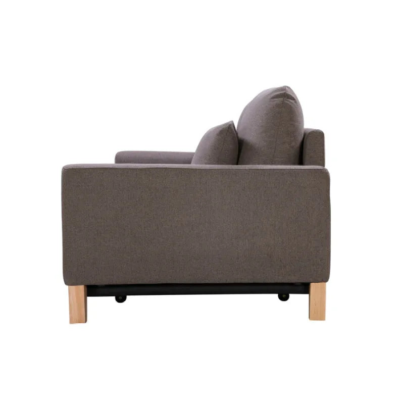 SHASA 2 Seater Pull-out Sofa bed Grey taupe - Mekamart Australia