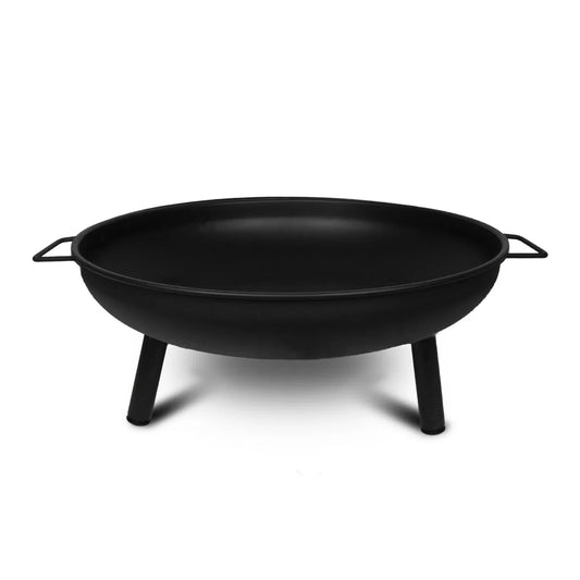 Portable Outdoor Fire Pit Fireplace Open Patio Heater Garden Plant Bowl Steel - Mekamart Australia