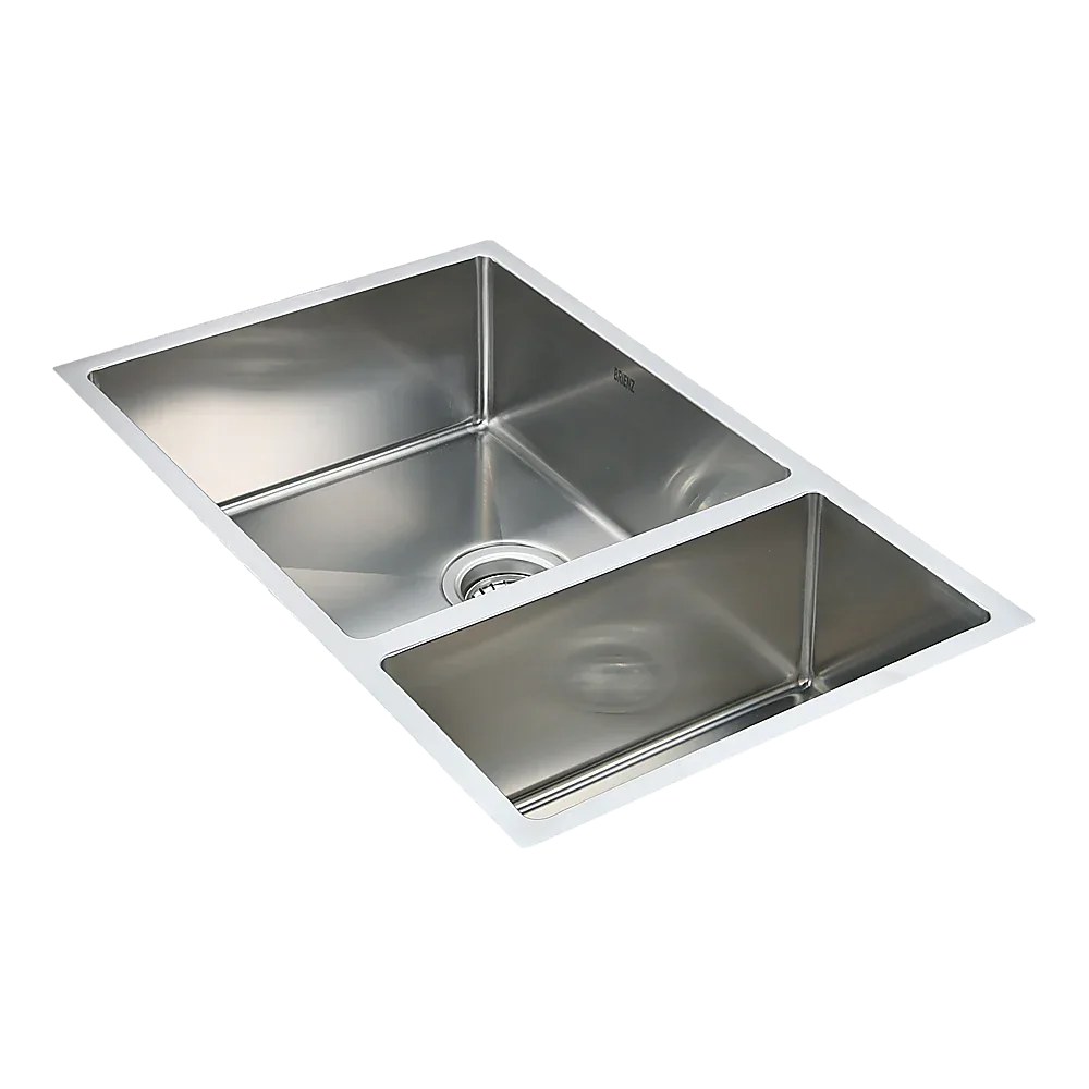 715x440mm Handmade Stainless Steel Undermount / Topmount Kitchen Sink with Waste - Mekamart Australia