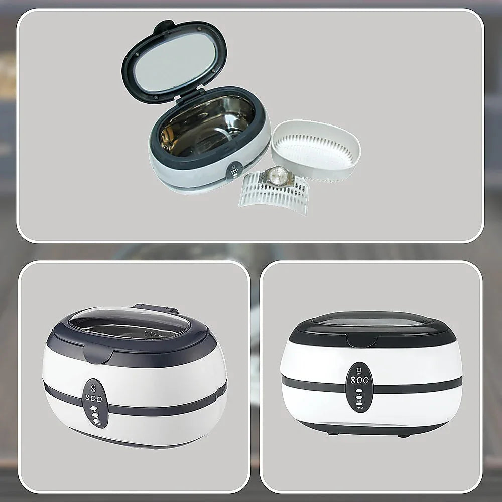 Ultrasonic Multi Purpose Sonic Wave Jewellery Cleaner - Mekamart Australia