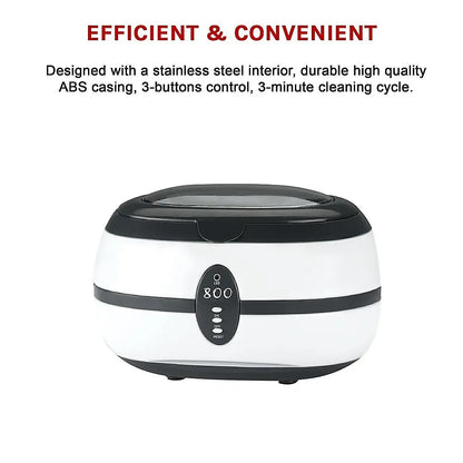 Ultrasonic Multi Purpose Sonic Wave Jewellery Cleaner - Mekamart Australia