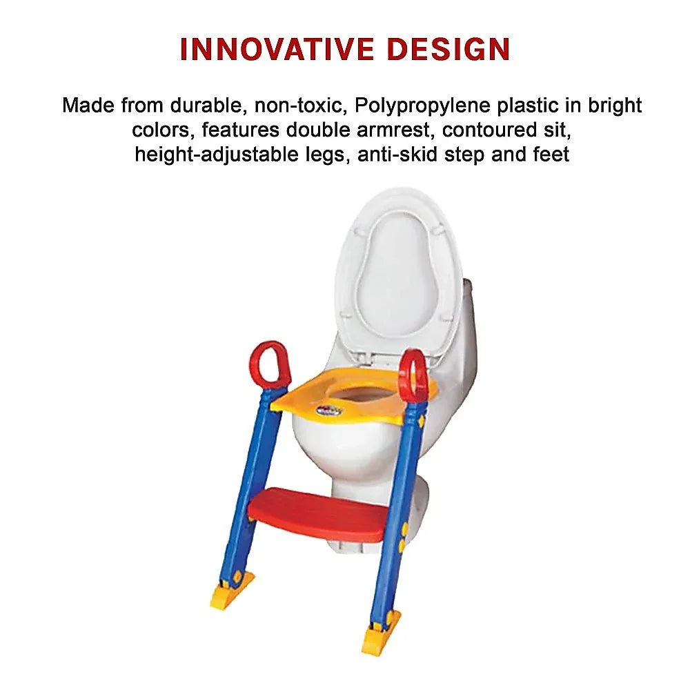 Kids Toilet Ladder Toddler Potty Training Seat - Mekamart Australia
