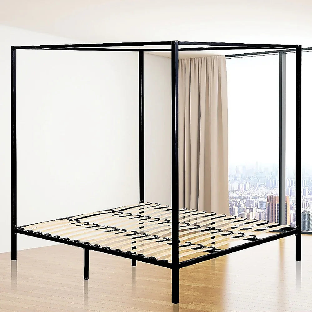4 Four Poster King Bed Frame - Mekamart Australia