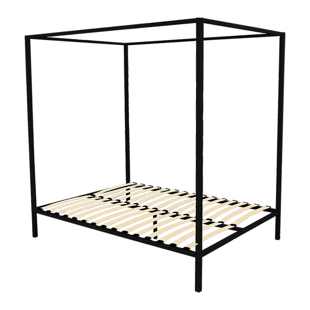 4 Four Poster Queen Bed Frame - Mekamart Australia