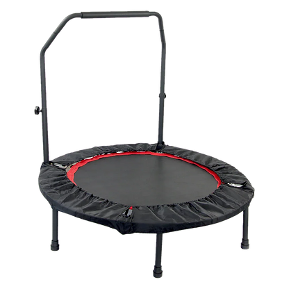 Mini Rebounder Trampoline with Adjustable Handle – Fitness Bounce Trainer - Mekamart Australia