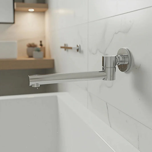 240mm Brass Bath Safety Spout Swivel - Mekamart Australia