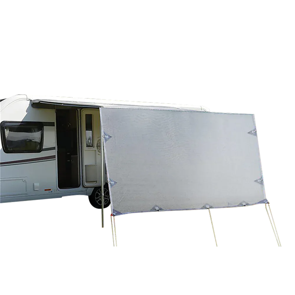 Pop Top Caravan Privacy Screen Sun Shade Side Extension 2.1 x 1.8m - Mekamart Australia