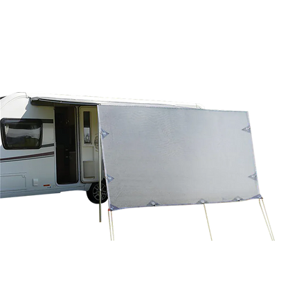 Pop Top Caravan Privacy Screen Sun Shade Side Extension 2.1 x 1.8m - Mekamart Australia
