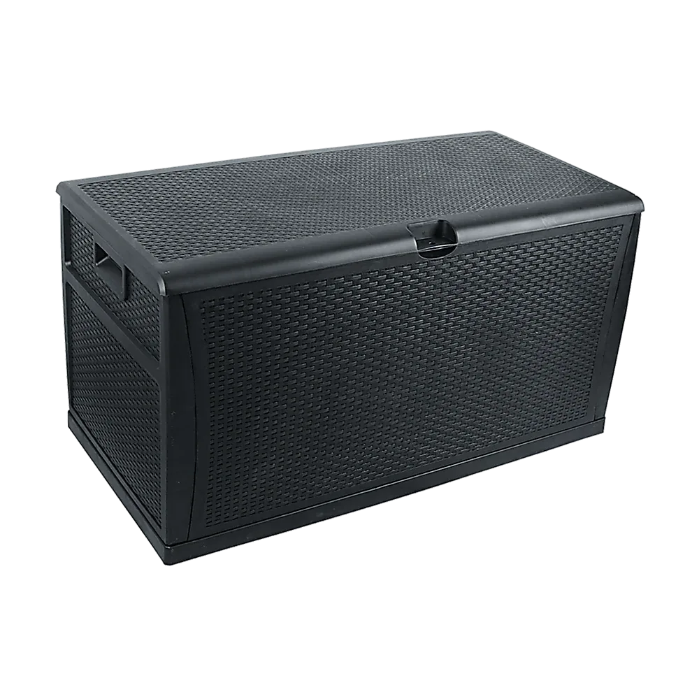 Patio Deck Box Outdoor Storage Plastic Bench Box 450 Litre - Mekamart Australia
