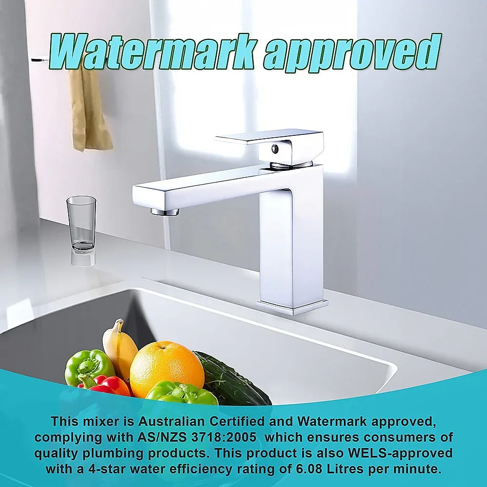 Basin Mixer Tap Faucet -Kitchen Laundry Bathroom Sink - Mekamart Australia