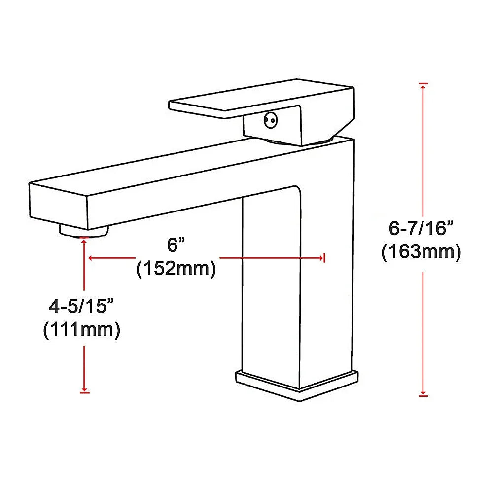 Basin Mixer Tap Faucet -Kitchen Laundry Bathroom Sink - Mekamart Australia
