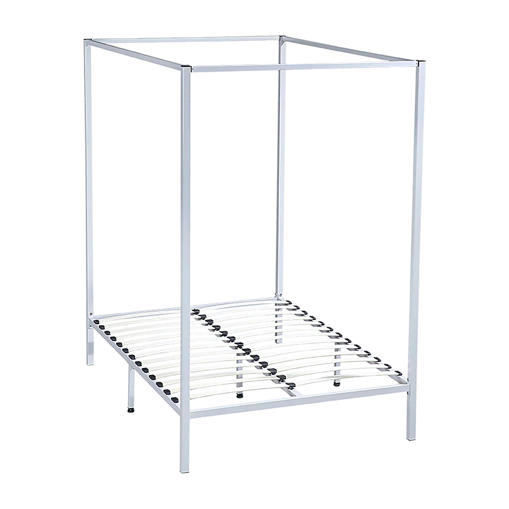 4 Four Poster Double Bed Frame - Mekamart Australia