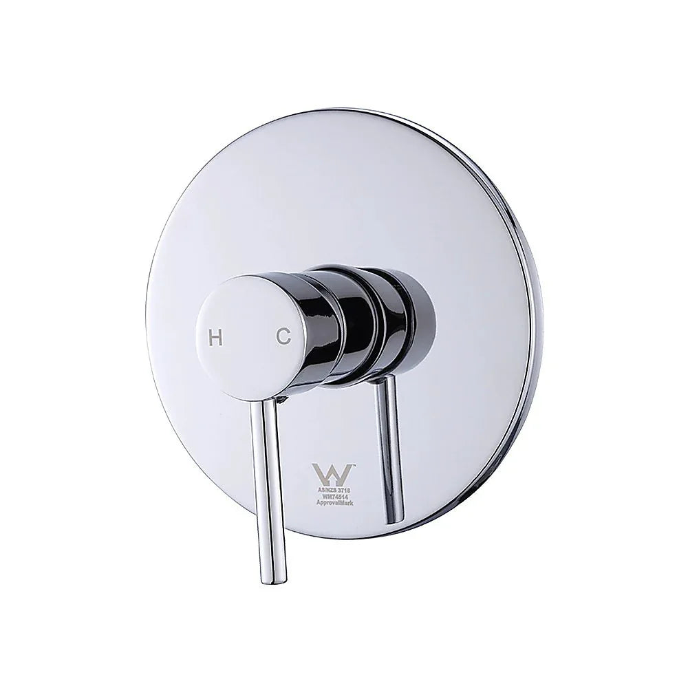 Shower Bath Mixer Tap Bathroom WATERMARK Approved - Chrome - Mekamart Australia
