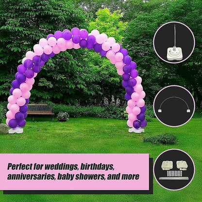 3x4m Full Set Balloon Arch Column Kit Floor Base Stand For Wedding & Party - Mekamart Australia
