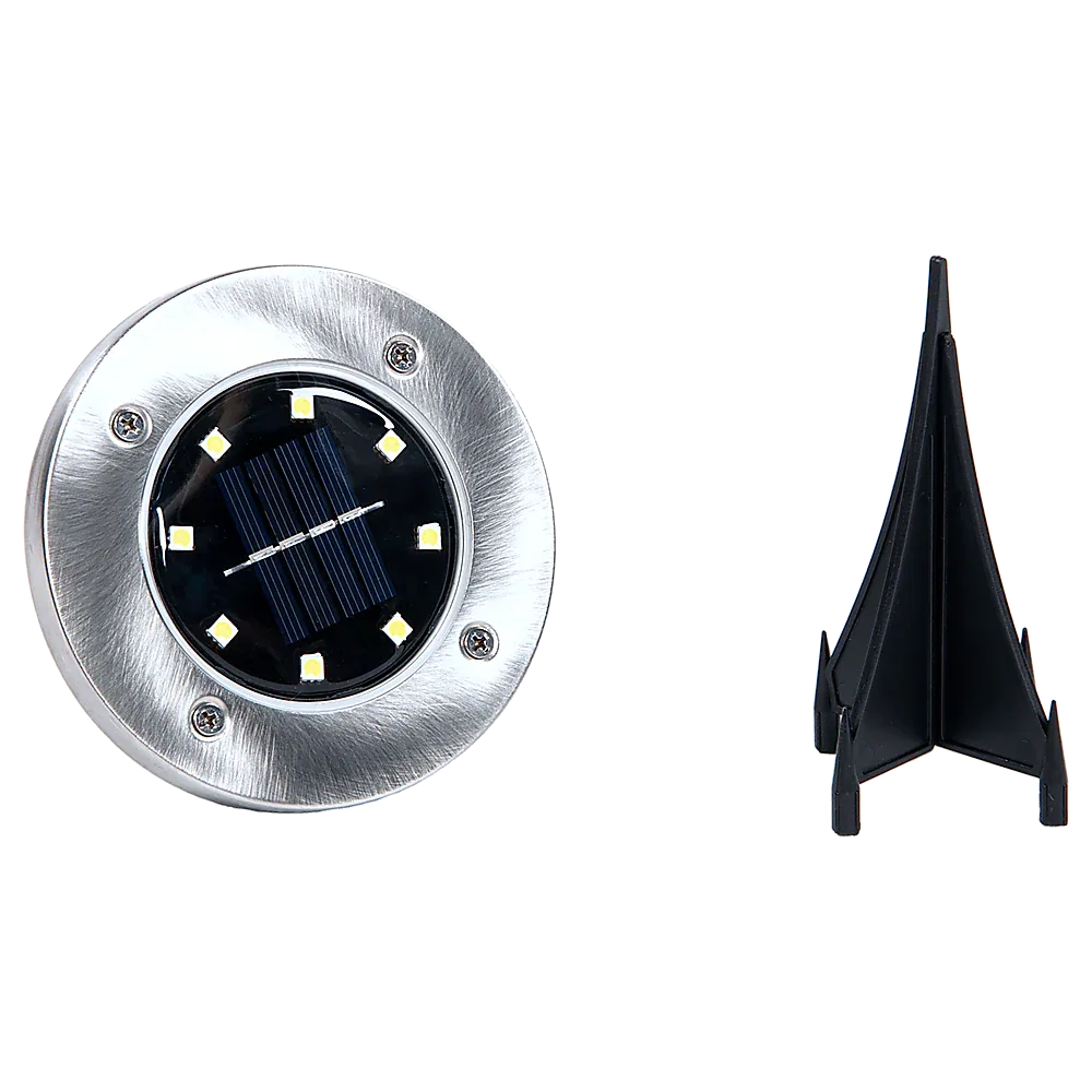 12x Solar Powered LED Buried Inground Recessed Light Garden Outdoor Deck Path - Mekamart Australia