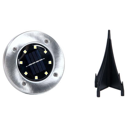 12x Solar Powered LED Buried Inground Recessed Light Garden Outdoor Deck Path - Mekamart Australia