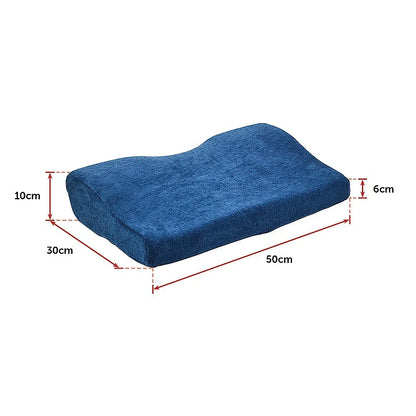 Memory Foam Neck Pillow Cushion Support Rebound Contour Pain Relief Health Care - Mekamart Australia