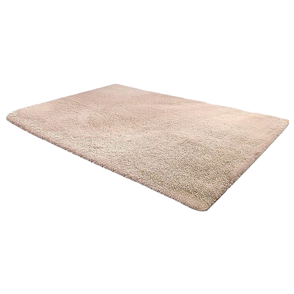 200x140cm Floor Rugs Large Shaggy Rug Area Carpet Bedroom Living Room Mat - Beige - Mekamart Australia