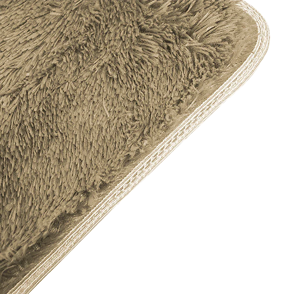 200x140cm Floor Rugs Large Shaggy Rug Area Carpet Bedroom Living Room Mat - Beige - Mekamart Australia