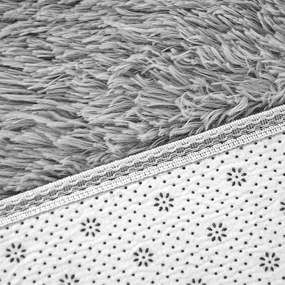 230x200cm Floor Rugs Large Shaggy Rug Area Carpet Bedroom Living Room Mat - Grey - Mekamart Australia