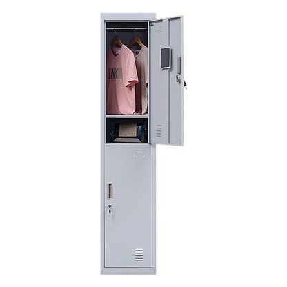 2-Door Vertical Locker for Office Gym Shed School Home Storage - Mekamart Australia
