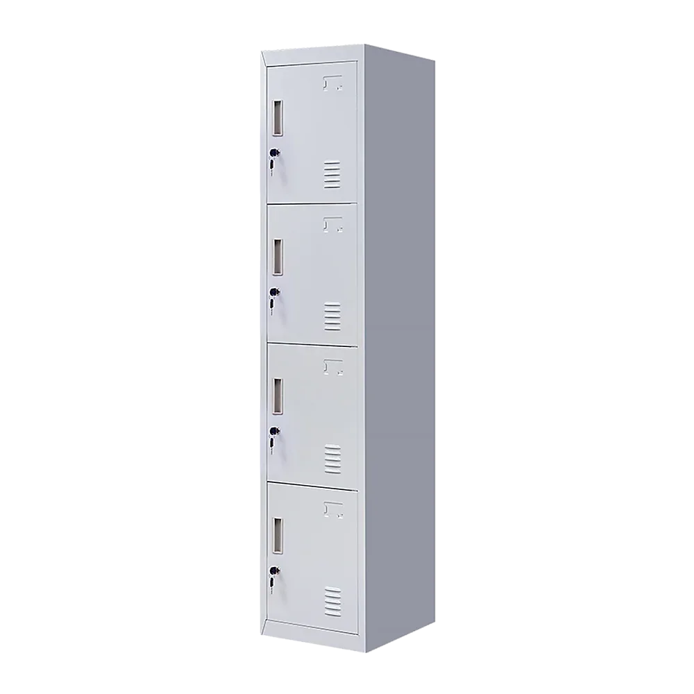 4-Door Vertical Locker for Office Gym Shed School Home Storage - Mekamart Australia