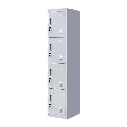 4-Door Vertical Locker for Office Gym Shed School Home Storage - Mekamart Australia