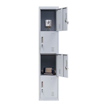 4-Door Vertical Locker for Office Gym Shed School Home Storage - Mekamart Australia