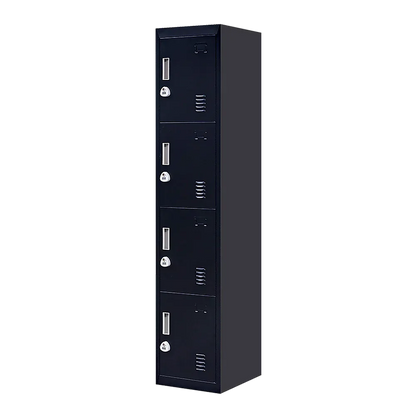 4-Door Vertical Locker for Office Gym Shed School Home Storage - Mekamart Australia