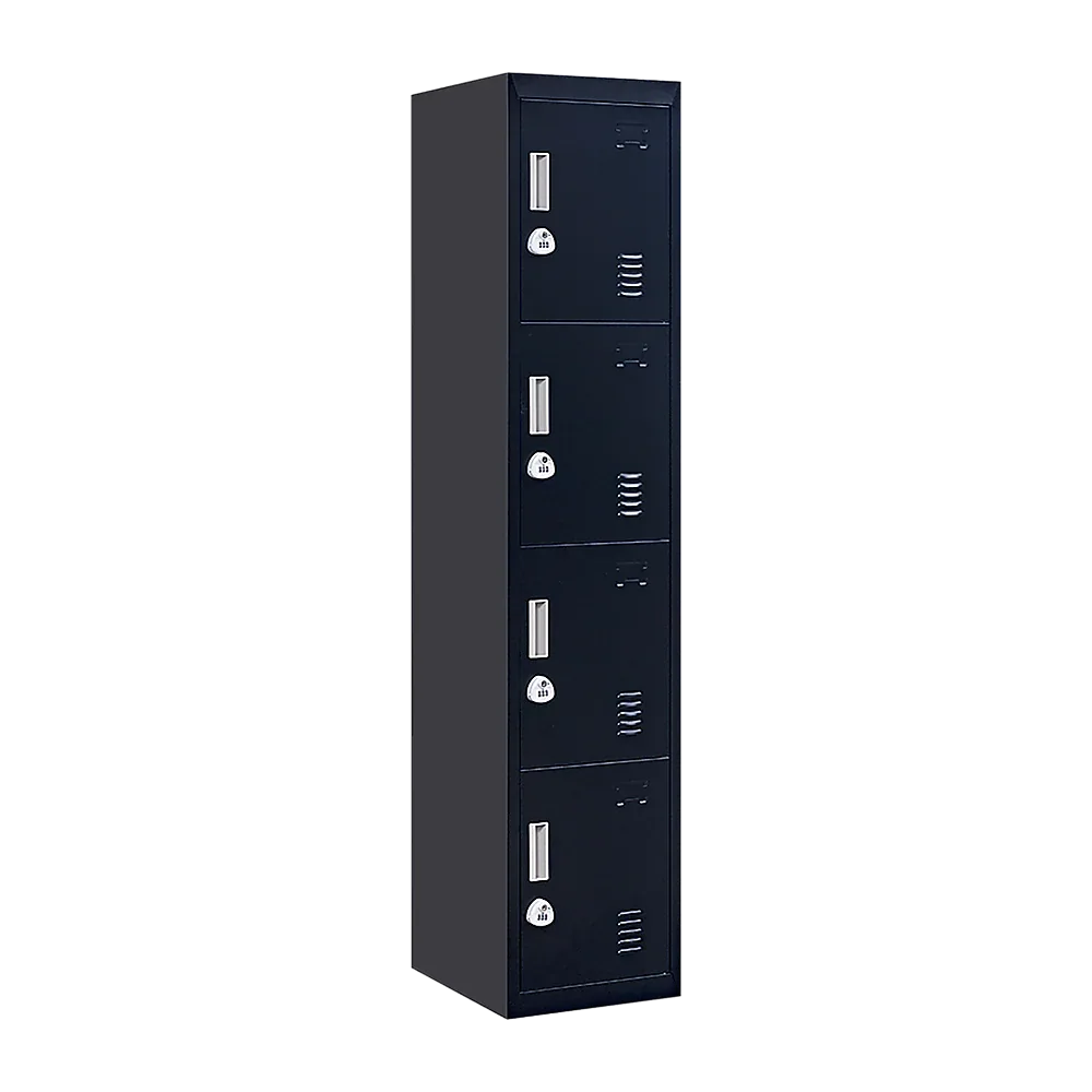 4-Door Vertical Locker for Office Gym Shed School Home Storage - Mekamart Australia