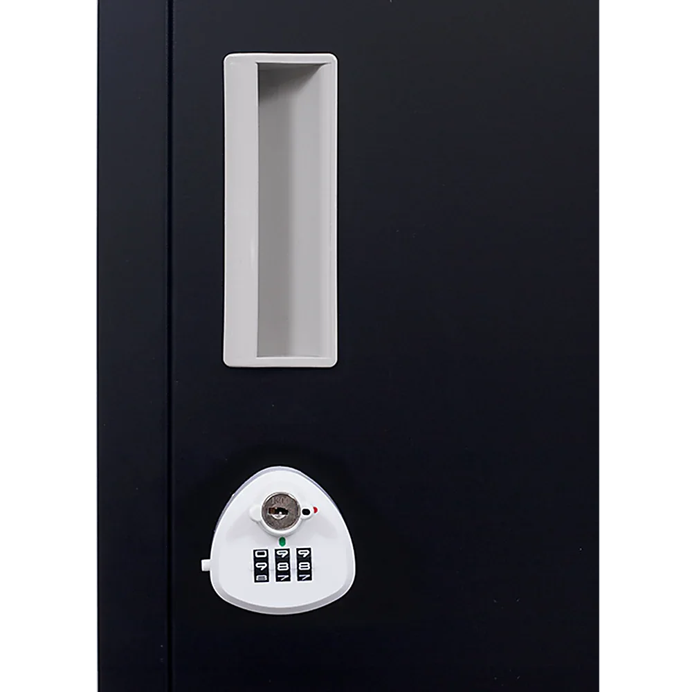 4-Door Vertical Locker for Office Gym Shed School Home Storage - Mekamart Australia