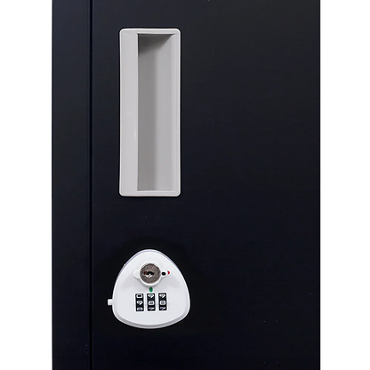 4-Door Vertical Locker for Office Gym Shed School Home Storage - Mekamart Australia