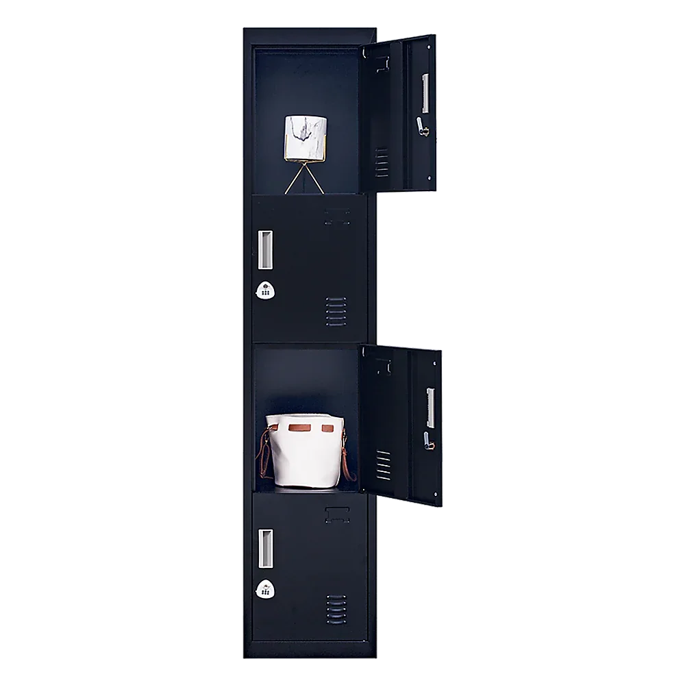 4-Door Vertical Locker for Office Gym Shed School Home Storage - Mekamart Australia