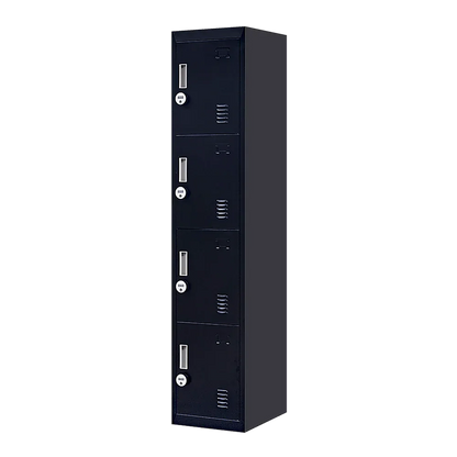 4-Door Vertical Locker for Office Gym Shed School Home Storage - Mekamart Australia