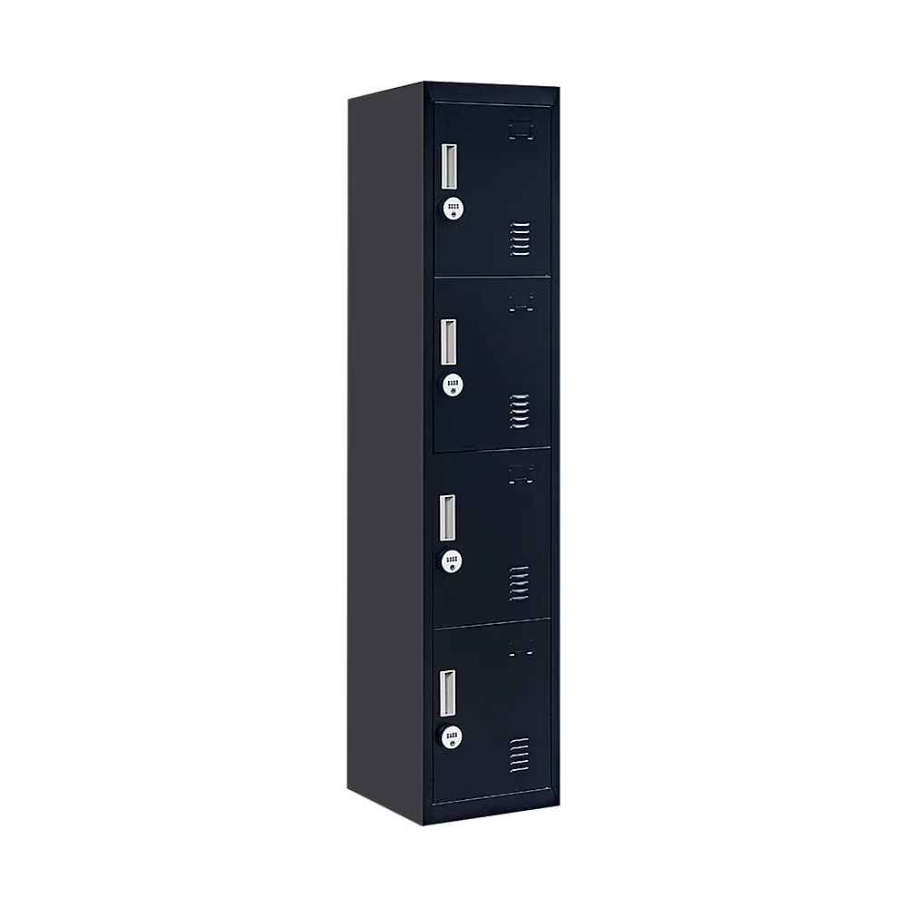 4-Door Vertical Locker for Office Gym Shed School Home Storage - Mekamart Australia
