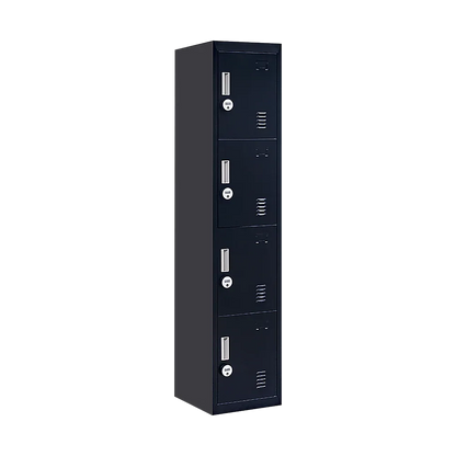 4-Door Vertical Locker for Office Gym Shed School Home Storage - Mekamart Australia