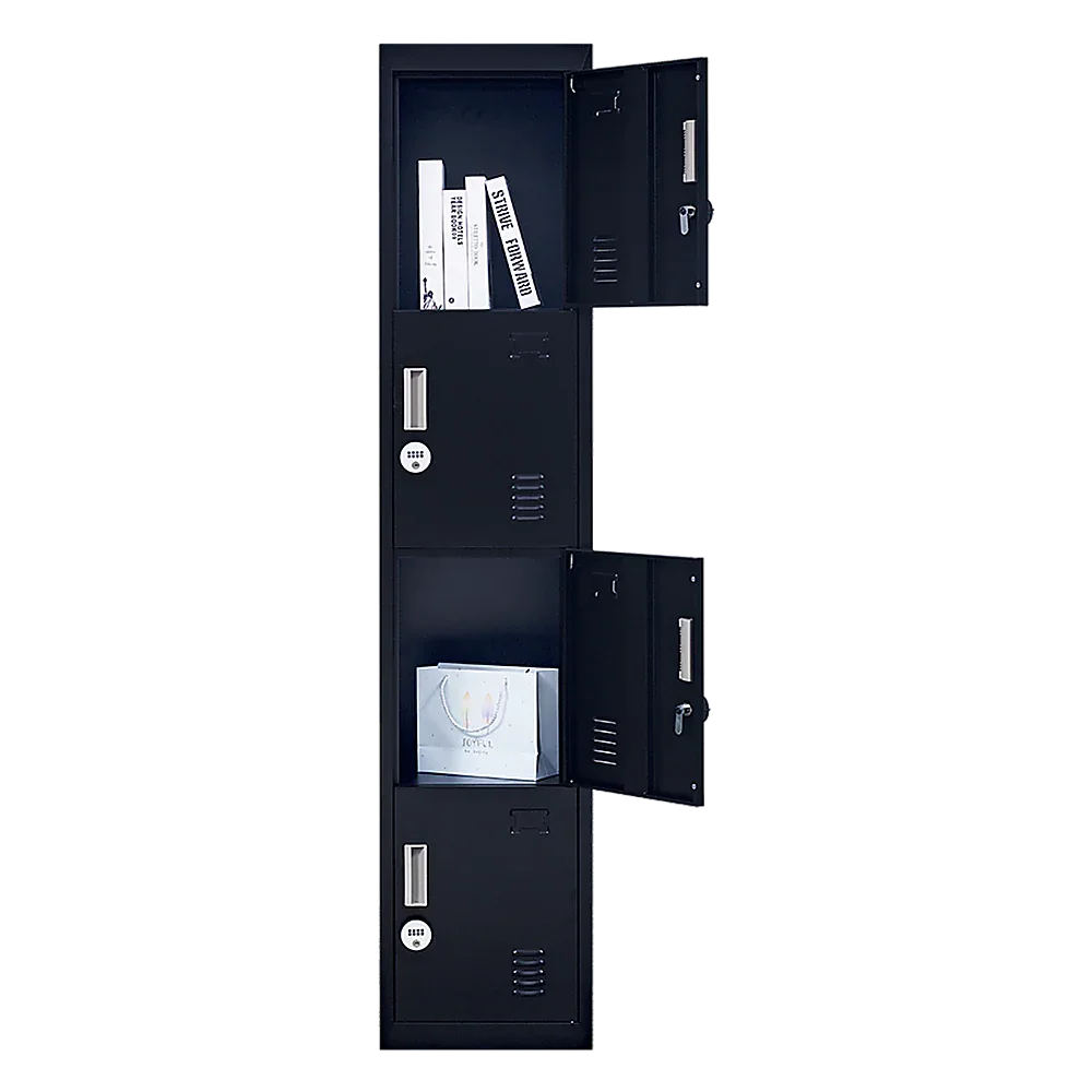 4-Door Vertical Locker for Office Gym Shed School Home Storage - Mekamart Australia