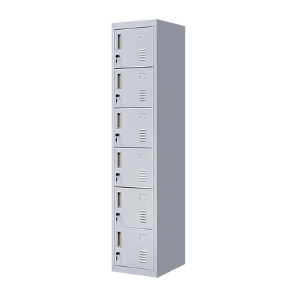 6-Door Locker for Office Gym Shed School Home Storage - Mekamart Australia