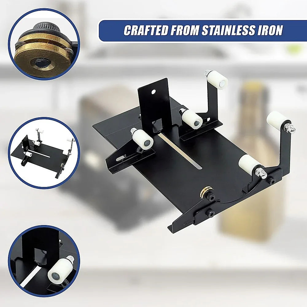 Glass Bottle Cutter Cutting Tool Upgrade Version Square & Round Bottle Cutter - Mekamart Australia