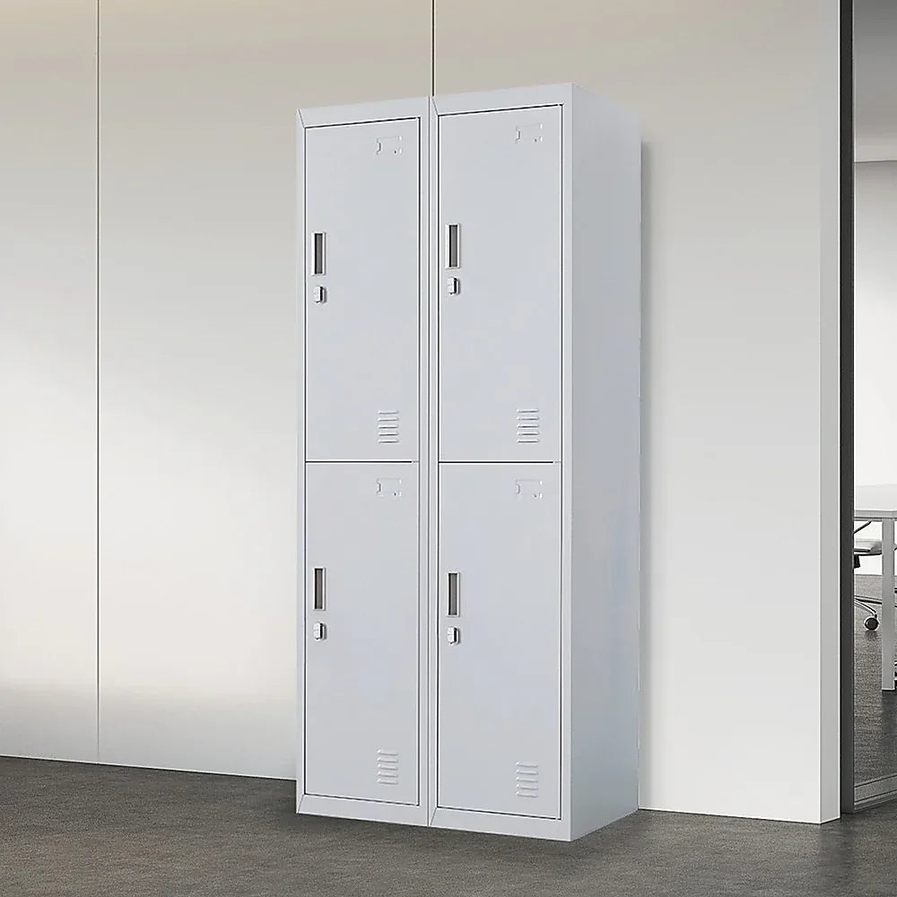 Four-Door Office Gym Shed Storage Locker - Mekamart Australia