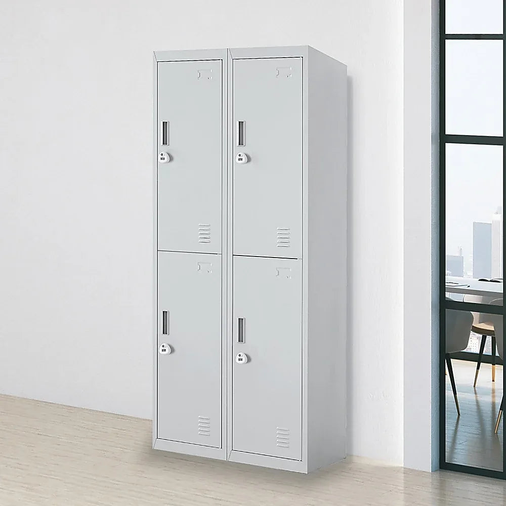 Four-Door Office Gym Shed Storage Locker - Mekamart Australia