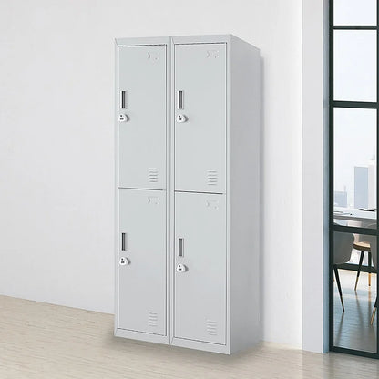 Four-Door Office Gym Shed Storage Locker - Mekamart Australia