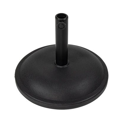 20kg Patio Sun Umbrella Base Durable Parasol Garden Stand Cement Round - Mekamart Australia