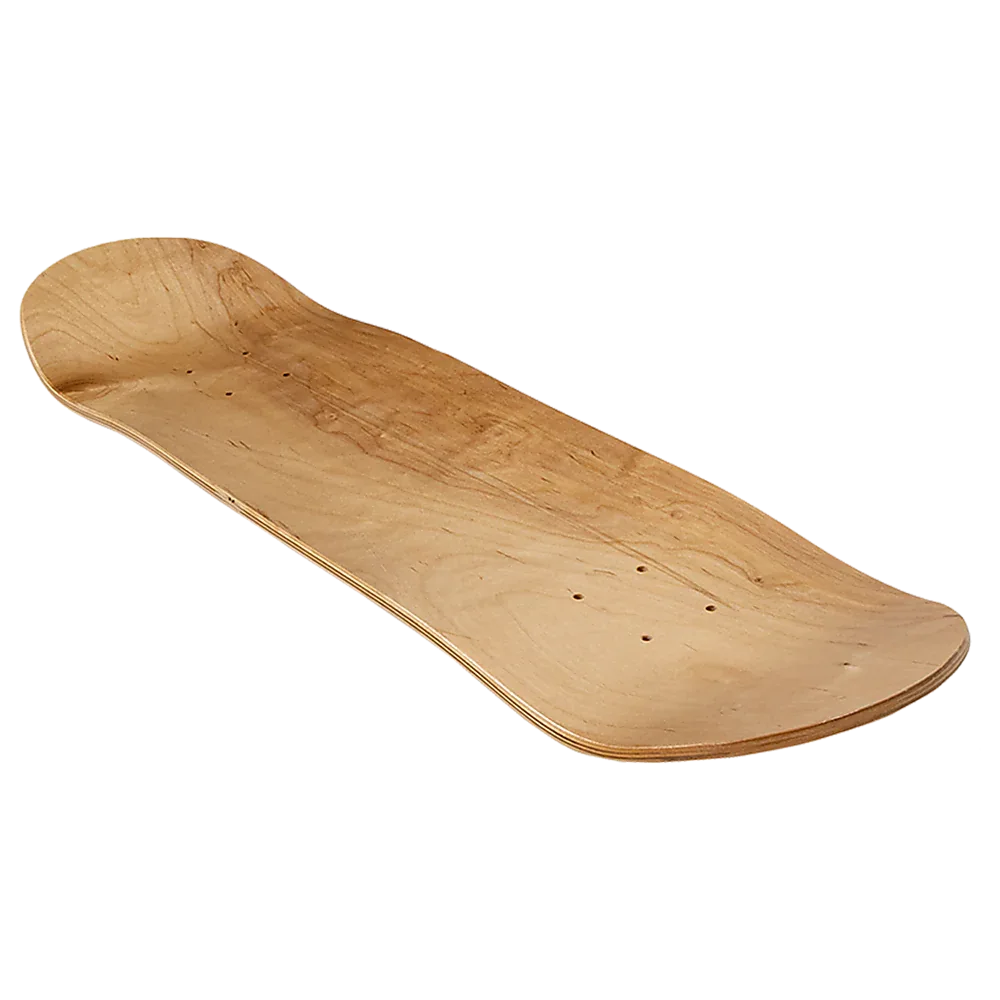 7 Layers Skateboard Deck Natural Wood Maple Double Concave Blank Skate Board DIY - Mekamart Australia