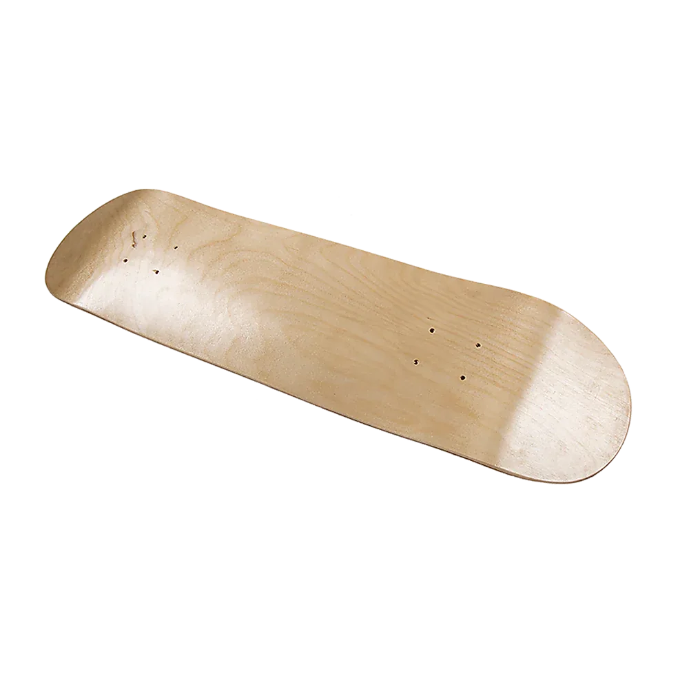 7 Layers Skateboard Deck Natural Wood Maple Double Concave Blank Skate Board DIY - Mekamart Australia