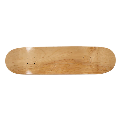 7 Layers Skateboard Deck Natural Wood Maple Double Concave Blank Skate Board DIY - Mekamart Australia