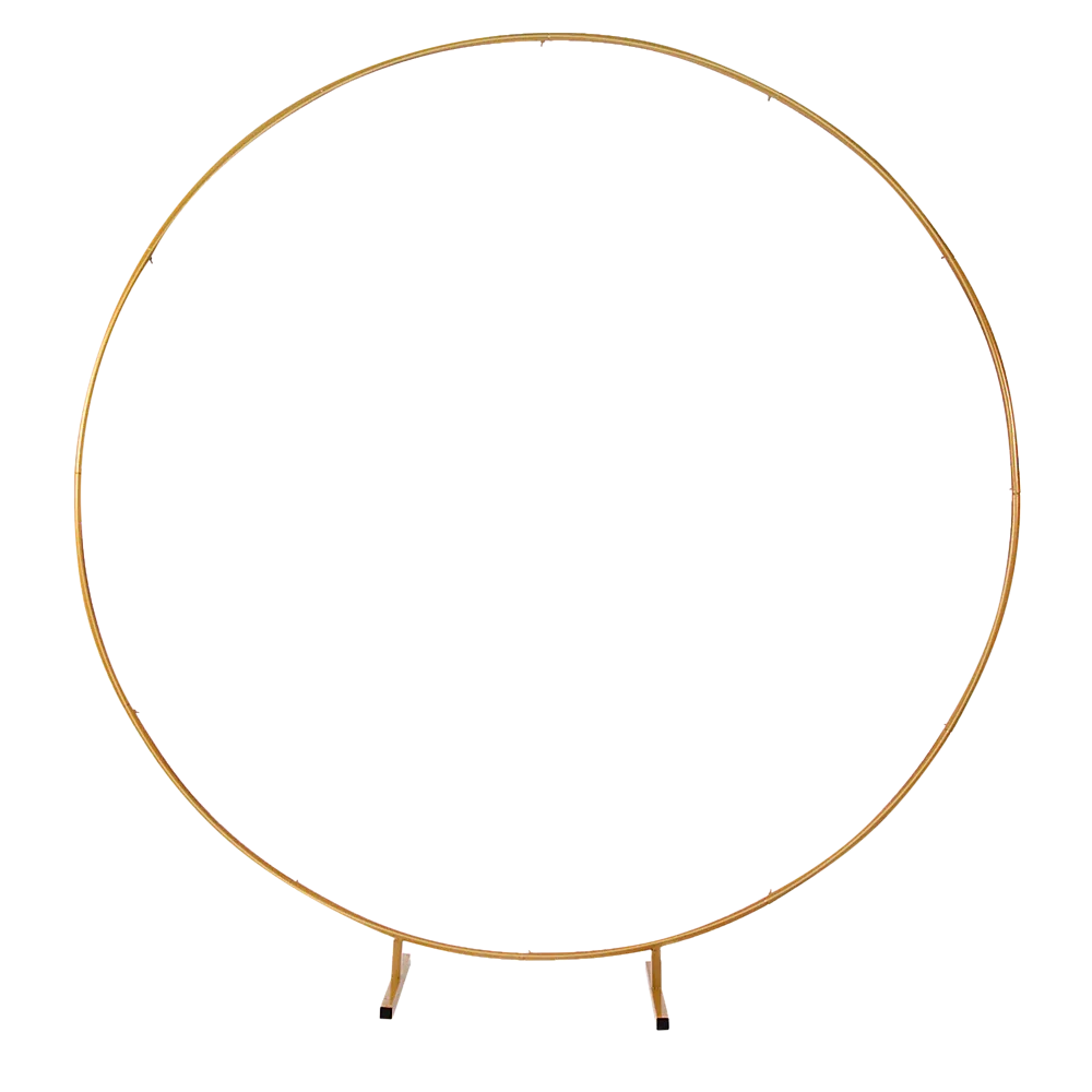 2M Wedding Hoop Round Circle Arch Backdrop Flower Display Stand Frame Background - Mekamart Australia