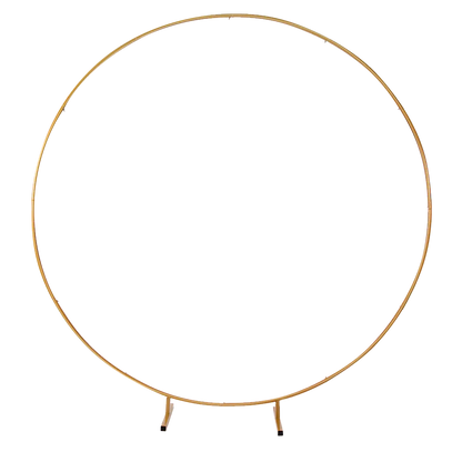 2M Wedding Hoop Round Circle Arch Backdrop Flower Display Stand Frame Background - Mekamart Australia