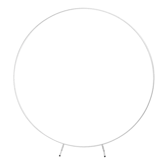 2M Wedding Hoop Round Circle Arch Backdrop Flower Display Stand Frame Background - Mekamart Australia