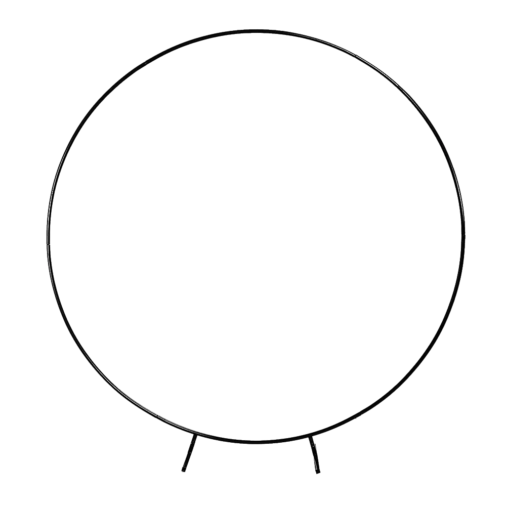 2M Wedding Hoop Round Circle Arch Backdrop Flower Display Stand Frame Background - Mekamart Australia